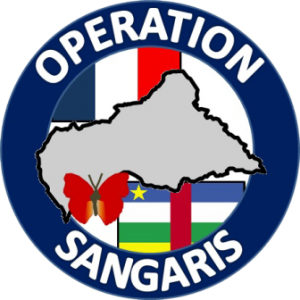 Il logo dell'operazione in Repubblica Centrafricana